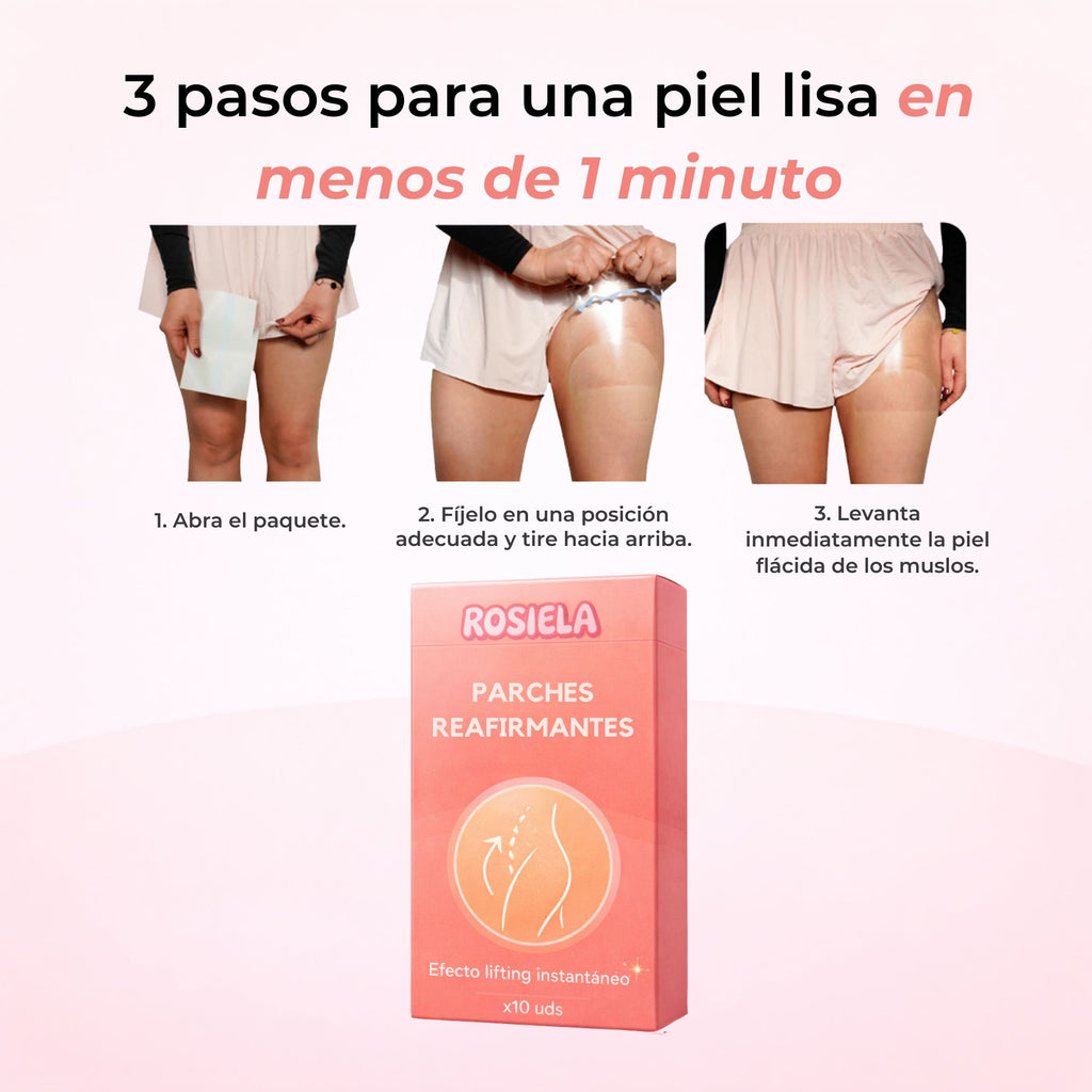 Parches Tensor Invisibles Efecto Lift & Glow